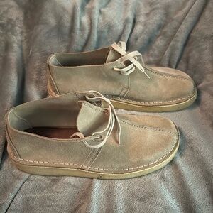 Clark’s original desert trek suede shoes boots